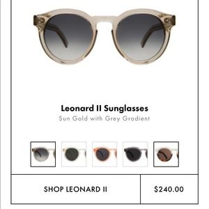 Illesteva sunglasses